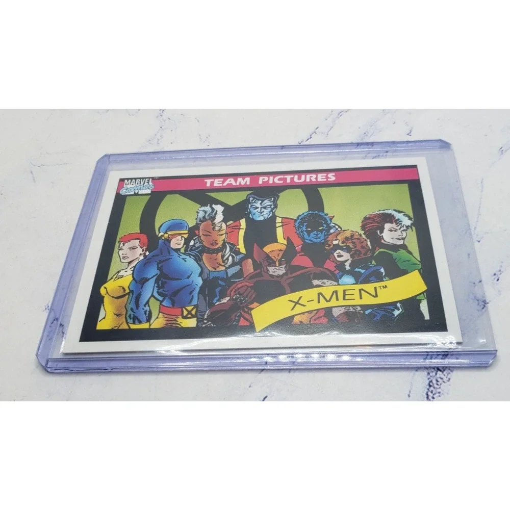 1990 Impel Marvel Universe Series 1 X-Men #140 Team Pictures
